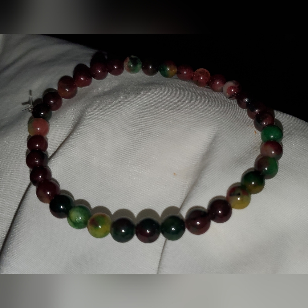 Jade Handmade Stretch Bracelet